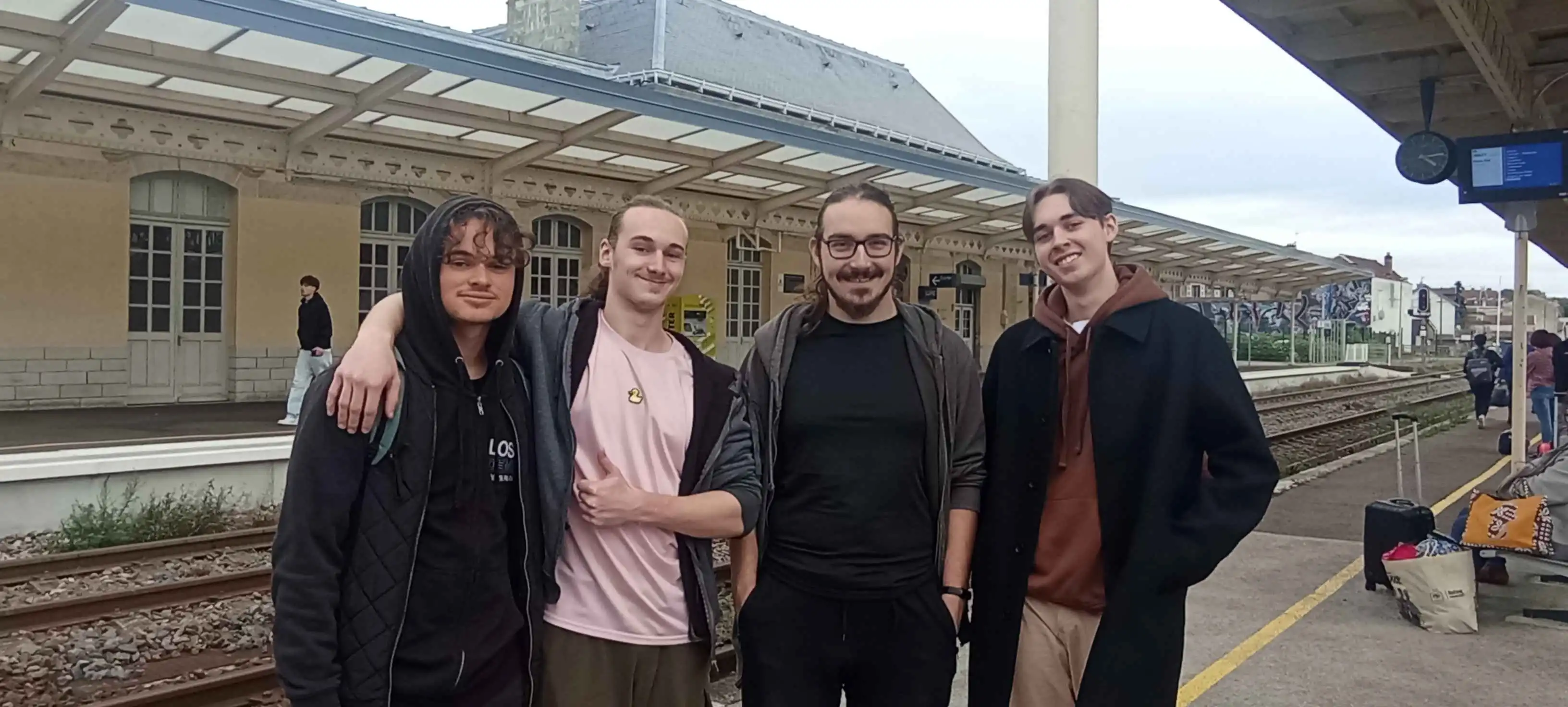 Photo of the creator's group of friends